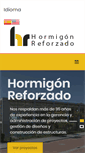 Mobile Screenshot of hormigonreforzado.com